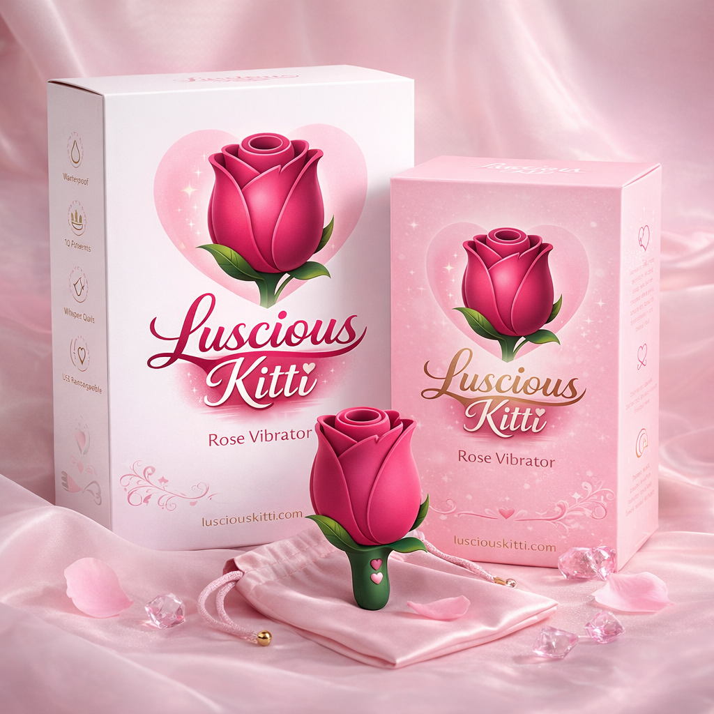 LUSCIOUS KITTI 🌹ROSE VIBRATOR